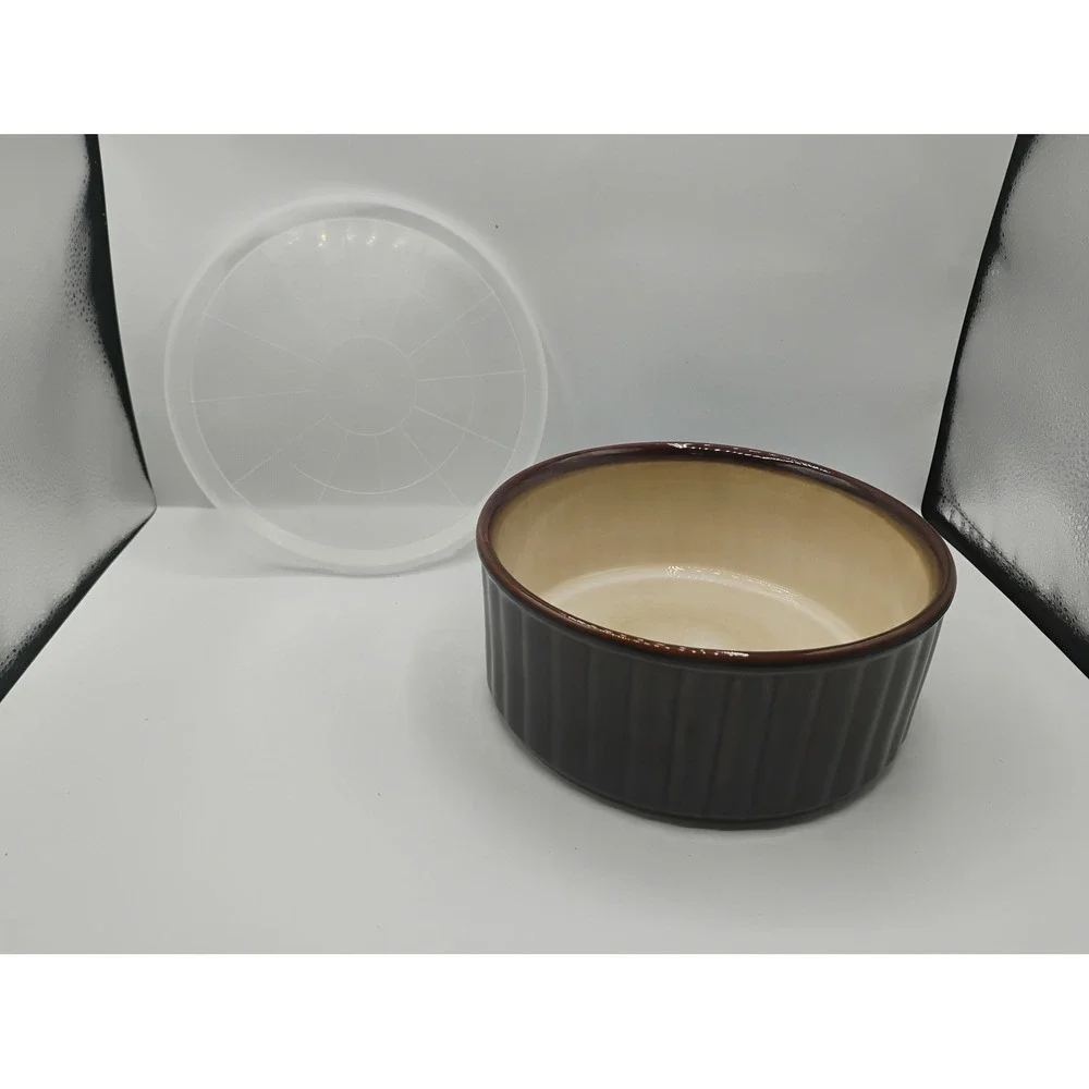 Sango Nova Brow ceramic bakeware